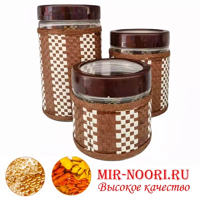 Набор банок для сыпуч.3115 (1х6)